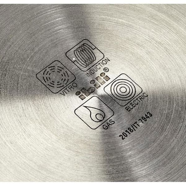Gratängform - IBILI - Natur - 28 cm - Koppar - Non-stick stenstil - Glaslock