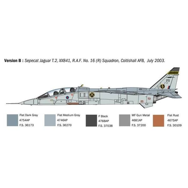 Jaguar T.2 R.A.F. Tränare