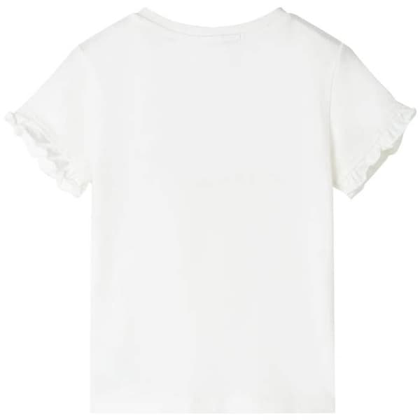 Barn T-shirt rosa écru Multi-storlekar