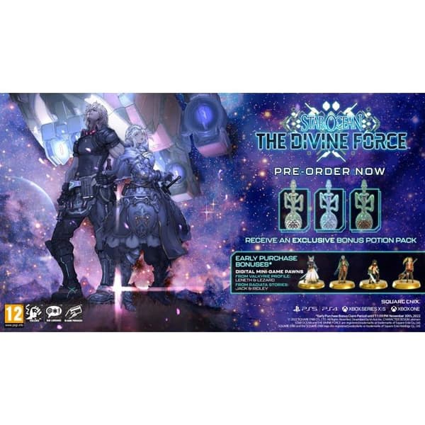 Rollspel - Square Enix - Star Ocean: The Divine Force - PS5 - Snabb Action-RPG