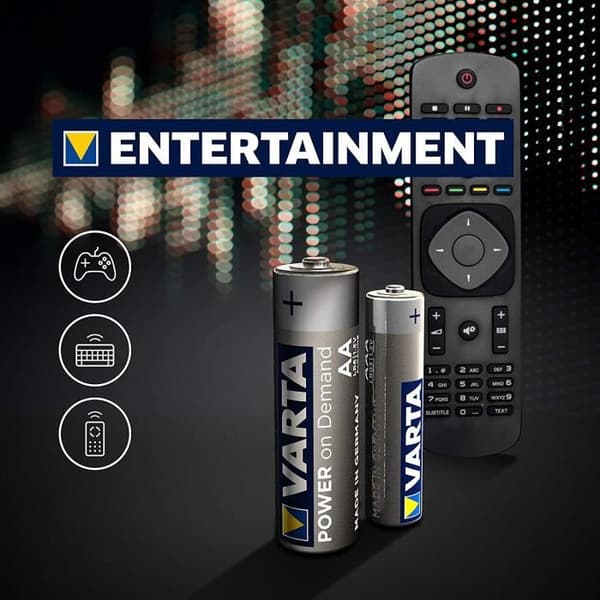 Varta Power on Demand LR6 AA-batterier 40 st