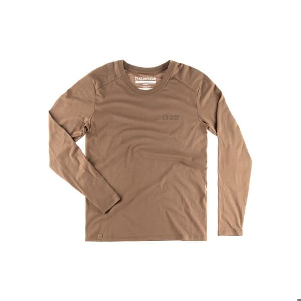 T-shirt med långa ärmar Clawgear Basic - coyote