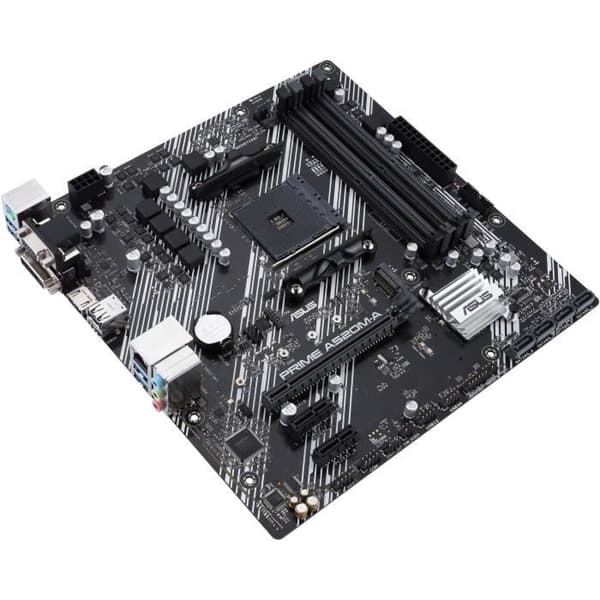Moderkort - ASUS - PRIME A520M-A II/CSM - AMD A520 - Socket AM4 micro ATX