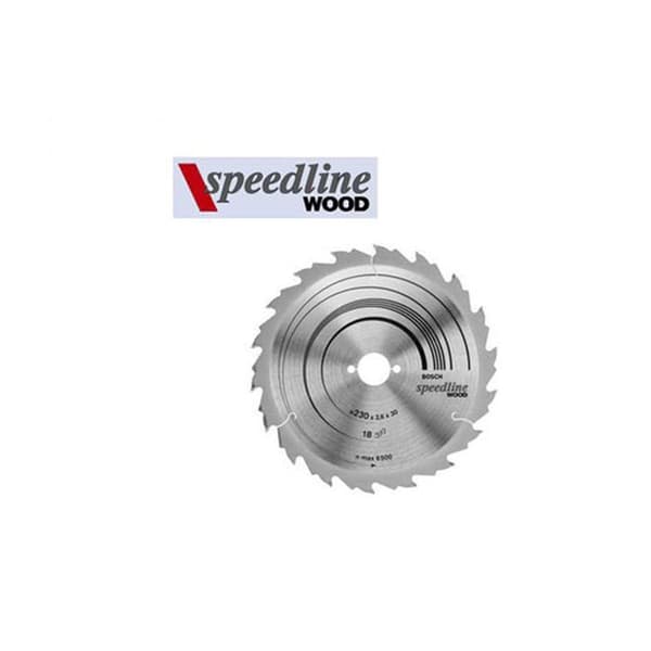 BOSCH cirkelsågklinga - SPEEDLINE WOOD - 160x20, 18 tänder