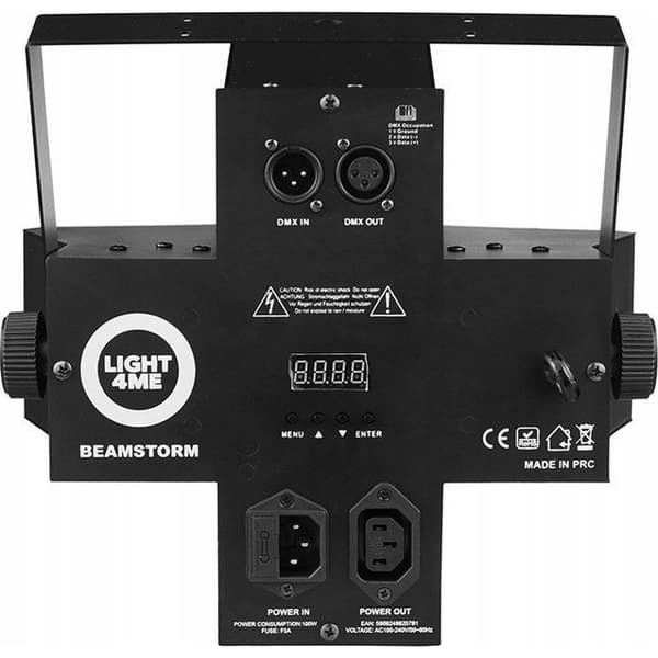 Light4me BEAMSTORM LED RGBA-W dynamiskt ljuseffekt