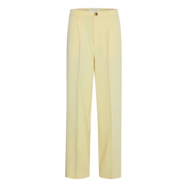Hög midja byxor med vida ben dam Pulz Jeans Beverly