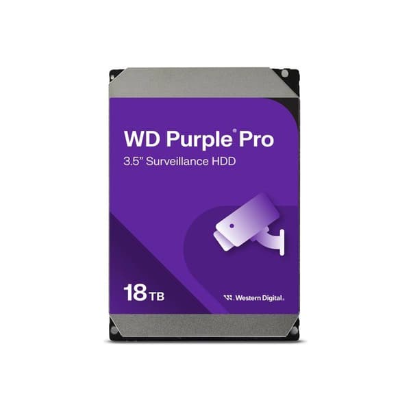 Western Digital WD181PURP 18TB 3,5" hårddisk