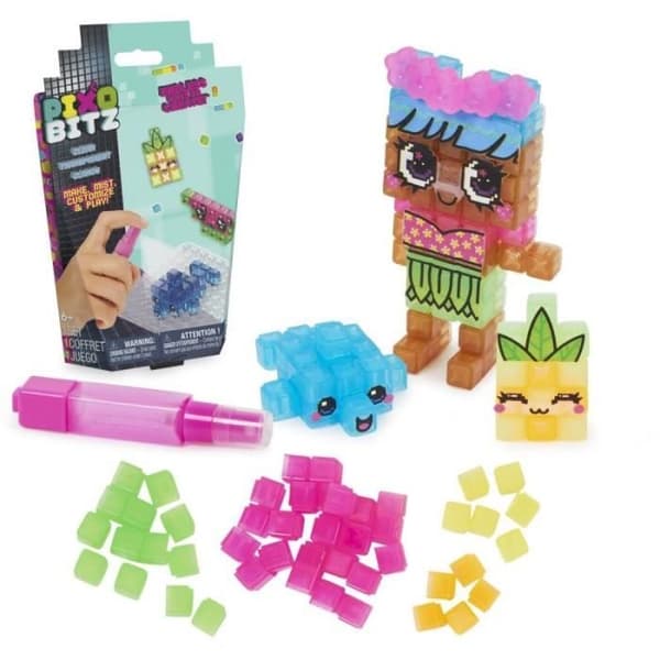 Pärlsats - Spin Master - Pixobitz Refill - Transparent - För barn - Blandat