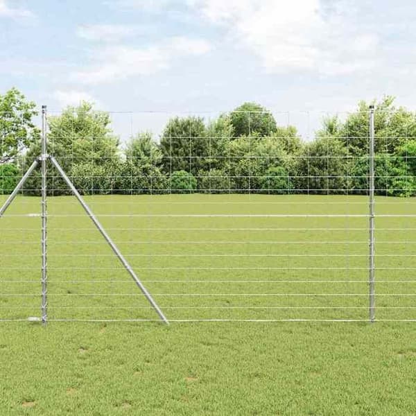vidaXL Gräsgård Silver 42005823