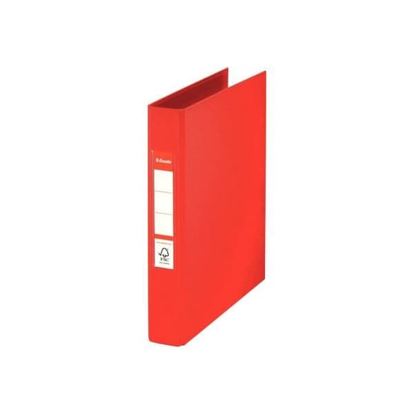 Ringbinder - Esselte - A5 - 40 mm - Röd - 190 ark