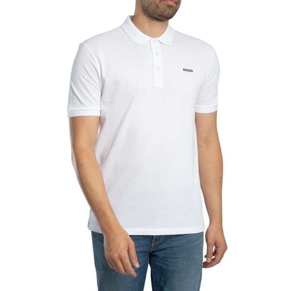 HUGO Herrpolo Vit Bomull GR78820