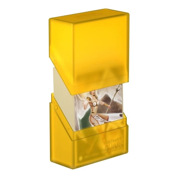 Ultimate Guard - Ultimate Guard - Boulder™ Deck Case 40+ standardstorlek Amber