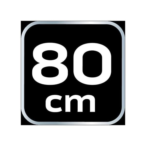 Vattenpass - NEO - 80 cm - 5 flaskor - Precision ±0,5 mm/m - Mätning av vinklar 0° till 90°