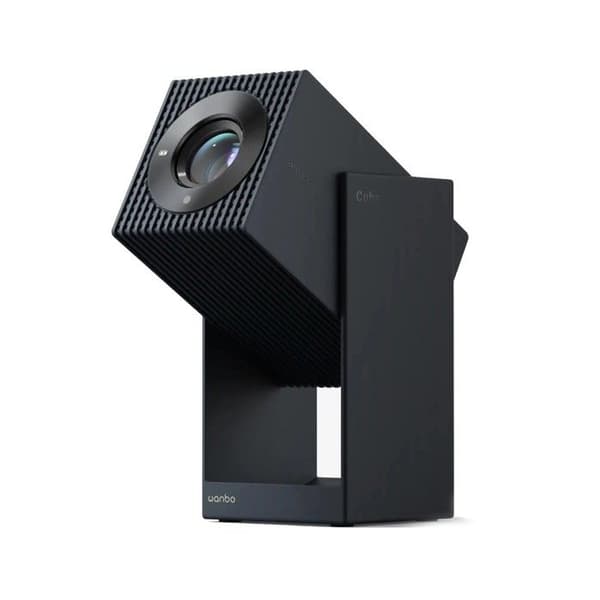 Wanbo Cube 2 Pro — bärbar projektor Full HD 500 lm, Wi‑Fi/Bluetooth, Blå