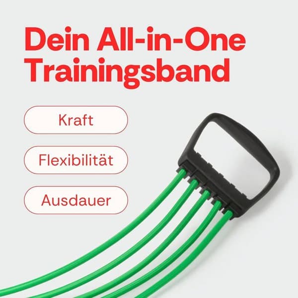 Träningsresistans - Elastikon Expander IV - 25–125 kg - 6 intensiteter - Säkerhetsklipp