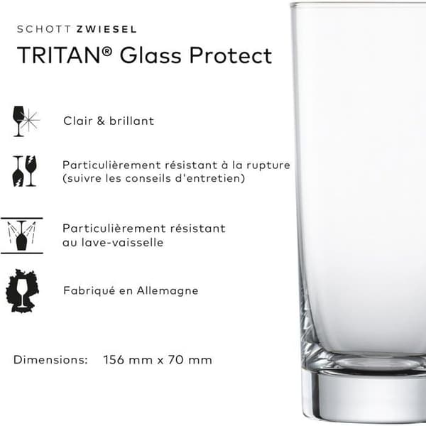 Longdrinksglas SCHOTT ZWIESEL Bar Special - Set med 4 i Tritankristall