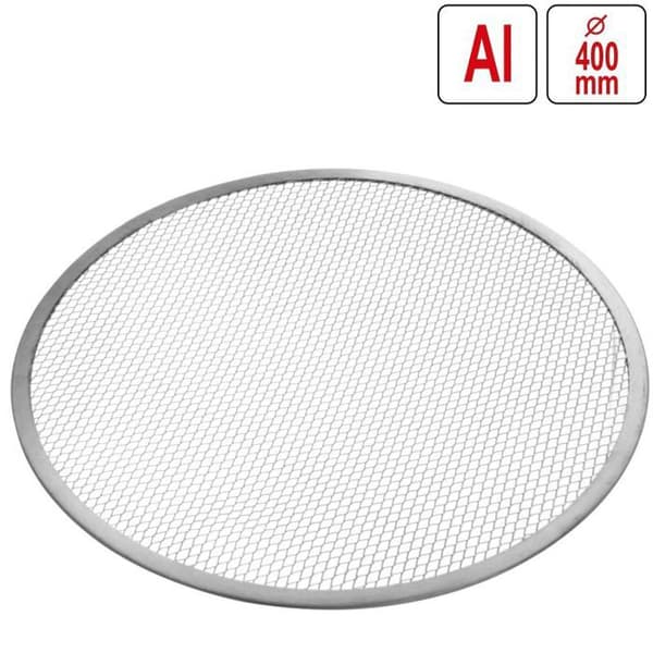 Pizzaplåt - Hendi - l- L1- P- h- Aluminium