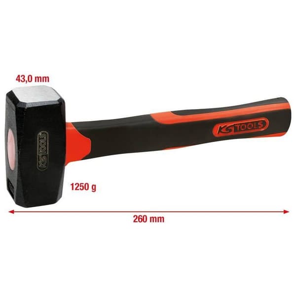 KS TOOLS klubba - 1360 g - 142.5126