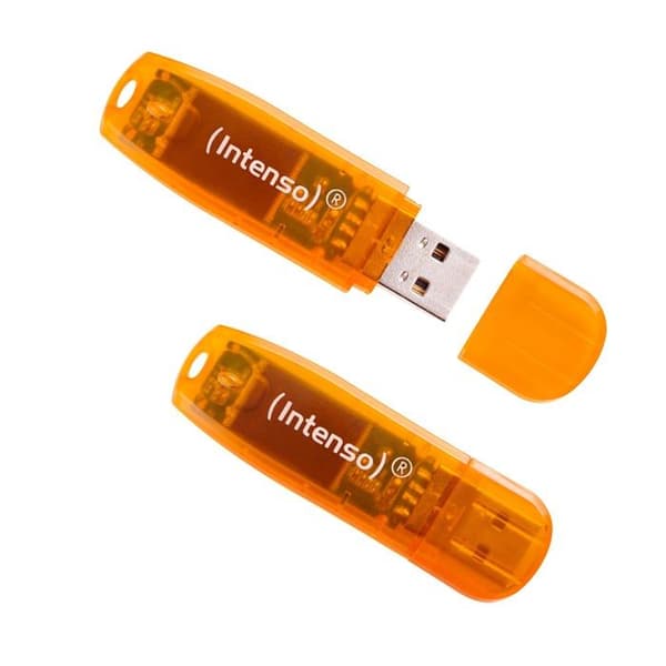 INTENSO USB-nyckel - Paket med 2 - 64GB - USB 2.0