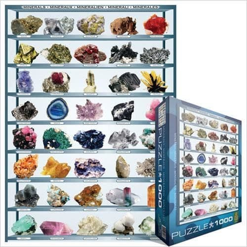 Eurographics Pussel 1000 st - Mineraler
