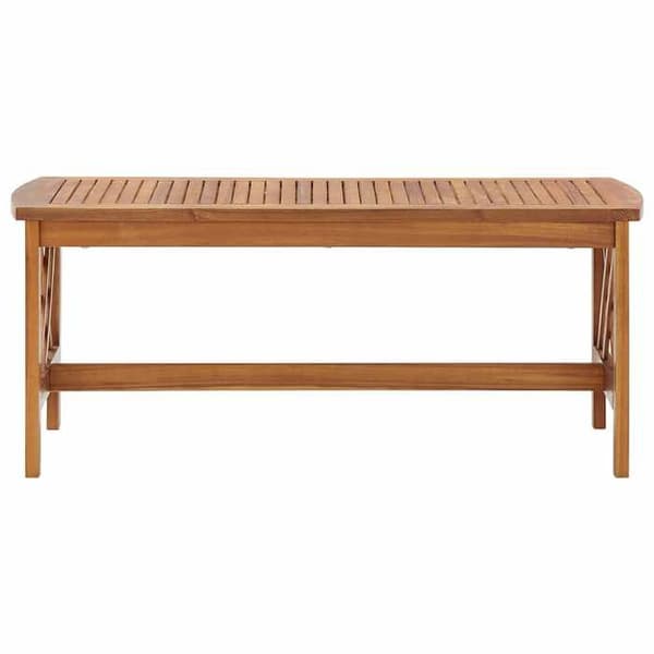 vidaXL Soffbord 102x50x43 cm Solid akaciaträ 310265