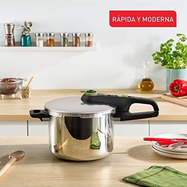 Autokokare - TEFAL - Secure Trendy - 8L - Rostfritt stål - Programmerbar