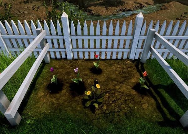 Spelkonsol - BARA FÖR SPEL - Garden Simulator PS4 - Vit - Standard - 1 handkontroll max