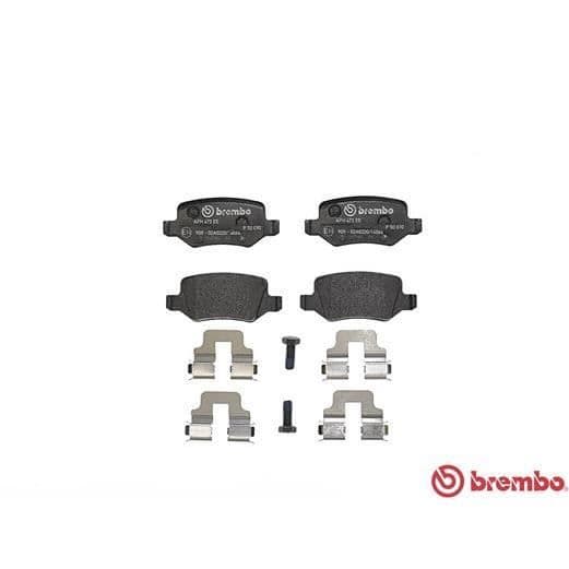 BREMBO Set bromsbelägg P50090
