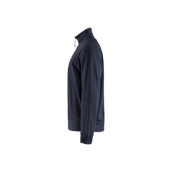 Sweatshirt trucker Blaklader 100% bomull - Marin