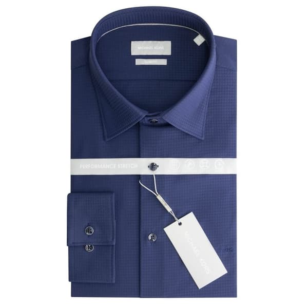 Slim skjorta Michael Kors Performance Dobby