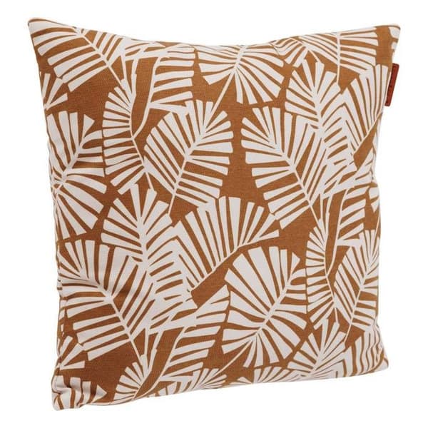 Utomhusdekorkudde "Fylie" palm & kamel 40x40cm i polyester - Hespéride