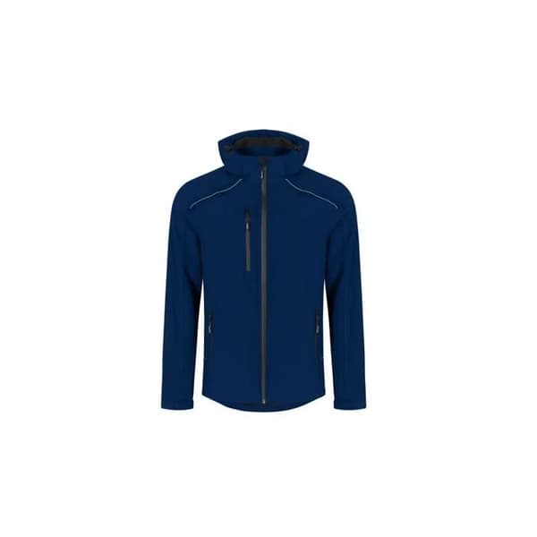 Promodoro 3-lagers softshell-jacka - marinblå