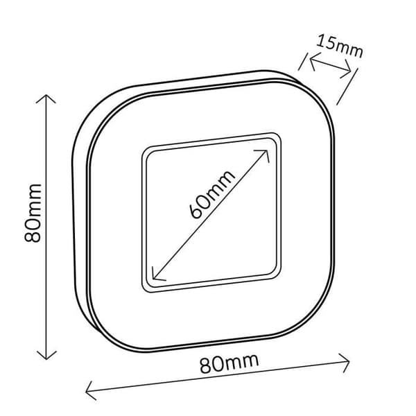 GreenBlue GB524 Stoppur Digital Magnetic Timer