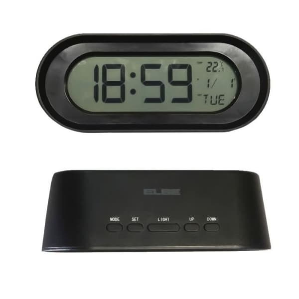 Klockradio ELBE RD700 Svart termometer