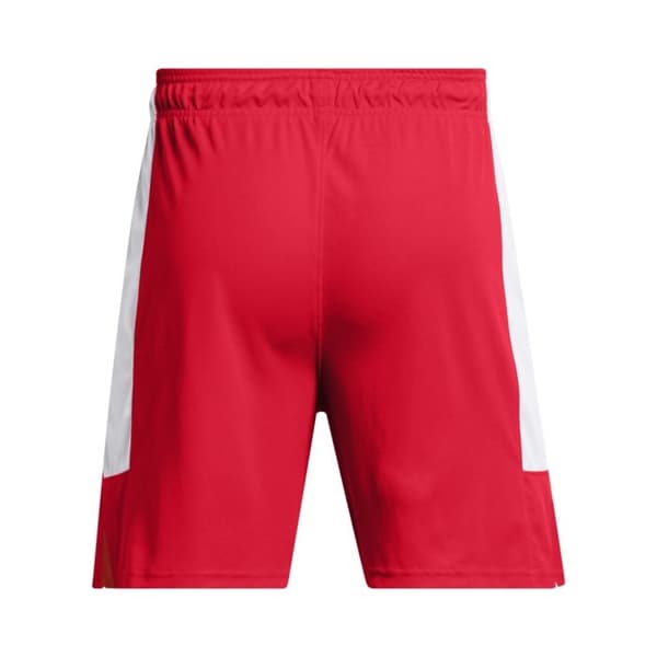 Basketshorts - UNDER ARMOUR - Baseline Zone 7 - Röd - Andningsbar - Elastisk midja