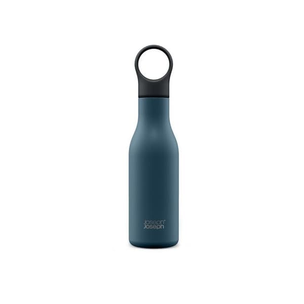 Isolerad flaska - JOSEPH JOSEPH - Loop - 500 ml - Rostfritt stål - Blå