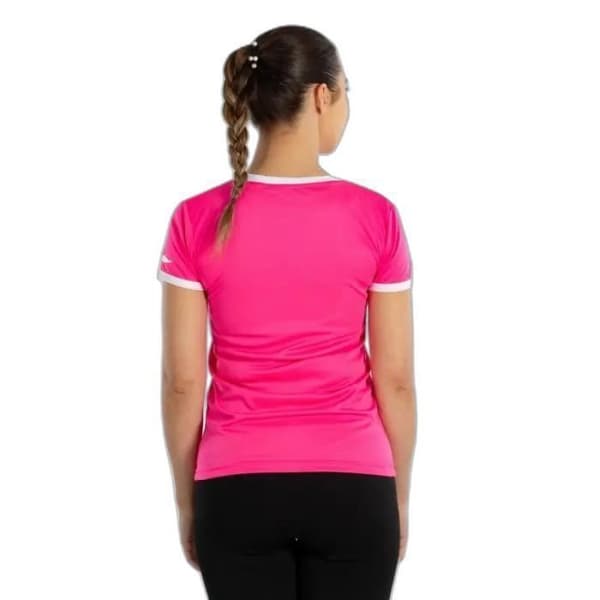 Dam T-shirt - SOFTEE - Galaxy - Rosa - Kort ärm - Multisport