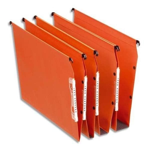 Esselte 25 hängmappsskåp orange 21630