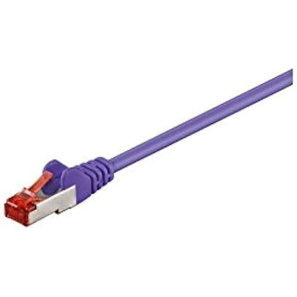 Nätverkskabel - MICROCONNECT - 1 m - Cat6 - S/FTP - Lila