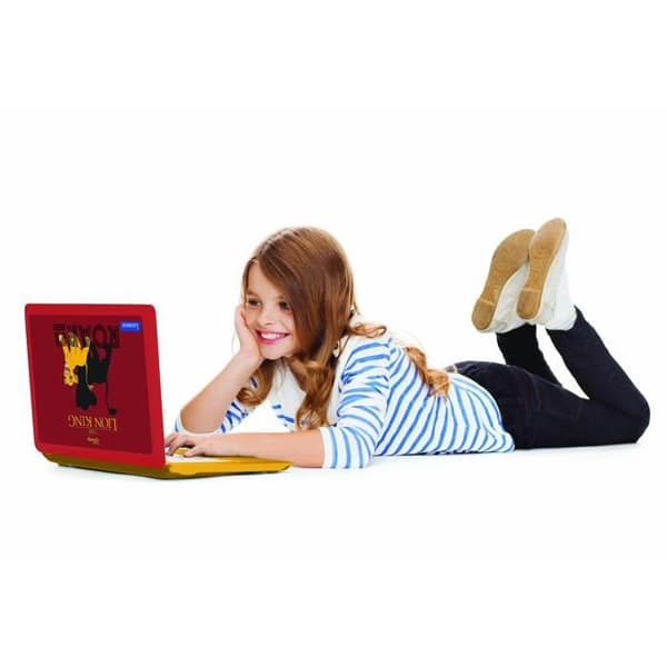 Bilingual educational laptop Lejonkungen (FR/EN)