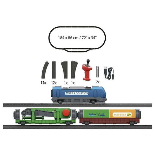Märklin World 29349 Startpaket logistikkontainer H0