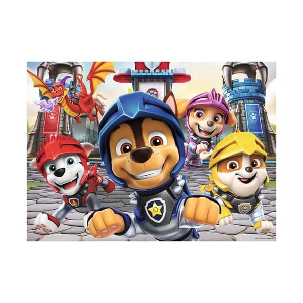 pussel 100p Paw Patrol riddare