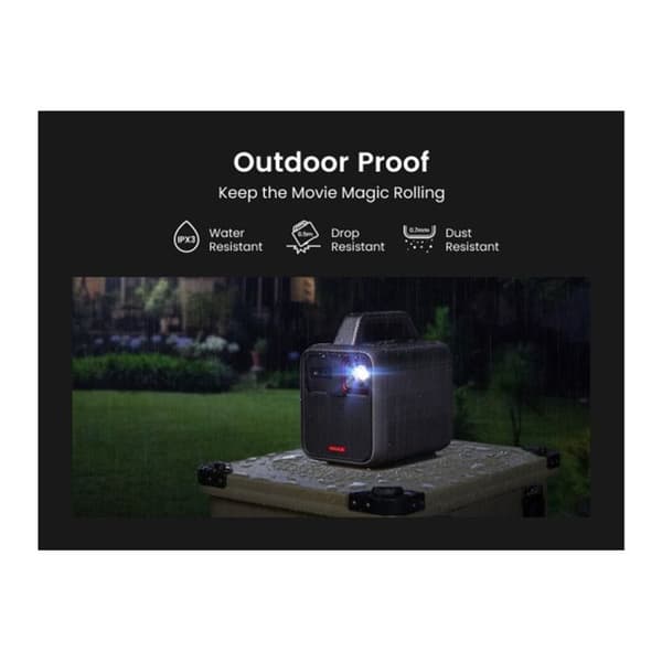 Vidéoprojecteur Anker Mars 3 Full HD Grå och svart