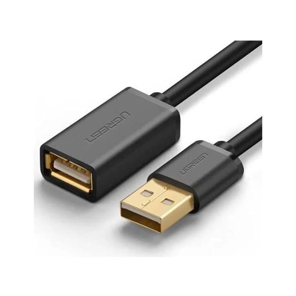 USB-förlängningskabel - UGREEN - 1,5M - Svart - Förlängning/USB-anslutning