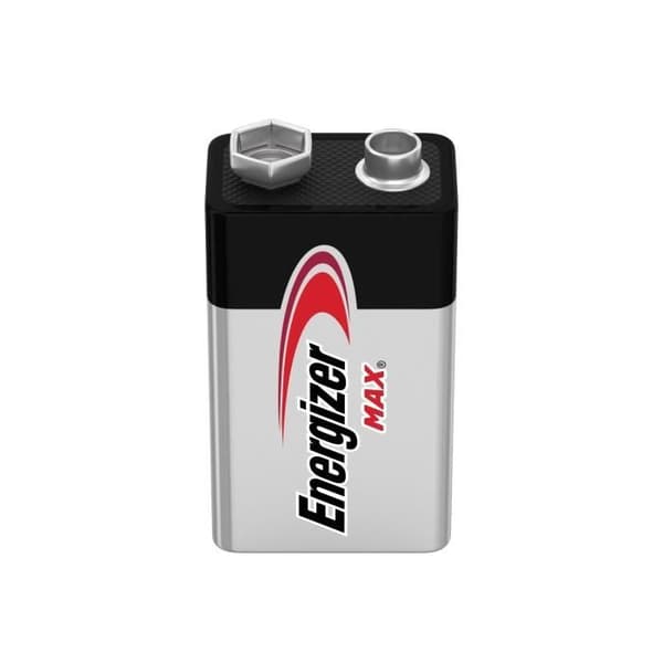 Energizer Max 9V alkaliska batterier, 2-pack