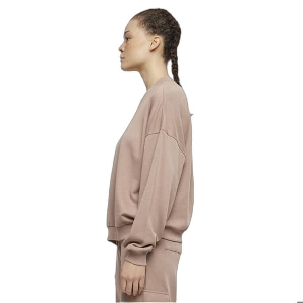 Oversize rundhalsad tröja för kvinnor Urban Classics Light Terry