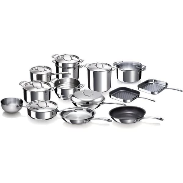 Stekpanna + lock Chef D: 24 cm - rostfritt stål
