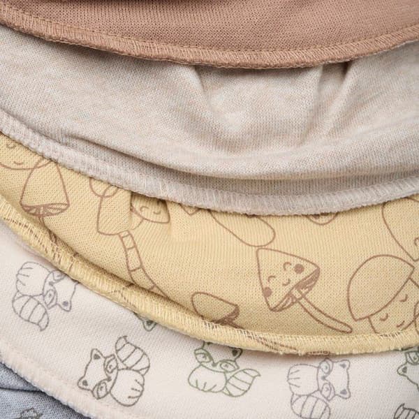 Bavoir Pippi - 6157 - Bandana Bib (5-pack), triangulär babybibs.