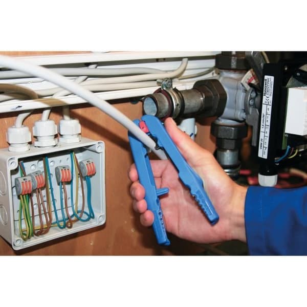 WEICON TOOLS Multi-Stripper nr 400 universal avisoleringstång för kablar och ledare