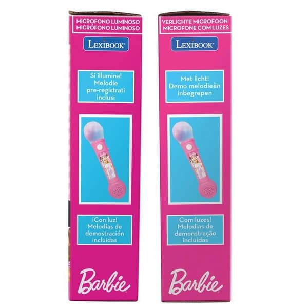 Barbie upplyst mikrofon
